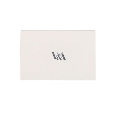 White V&A eraser